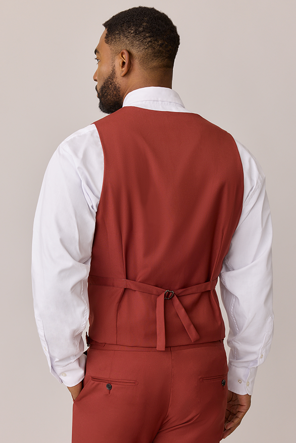Terracotta Rust Vest