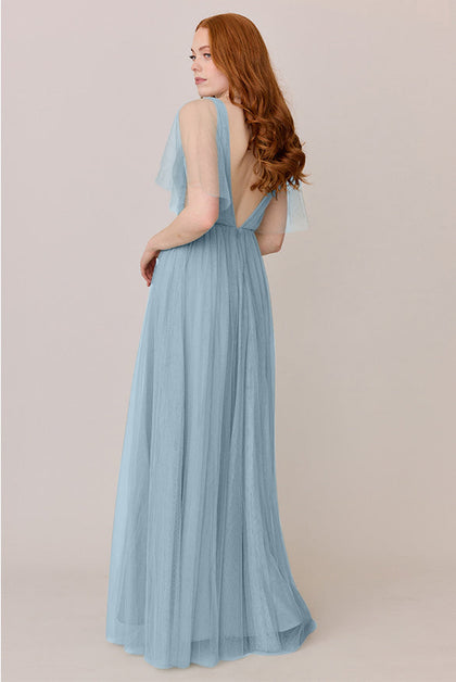 Thea Tulle Dress | Made To Order | Light Blue