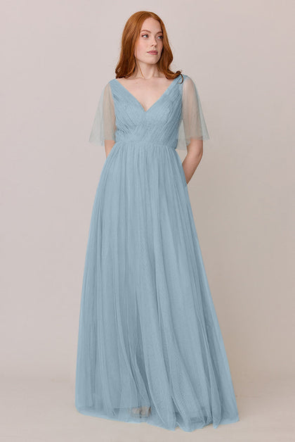 Thea Tulle Dress | Made To Order | Light Blue