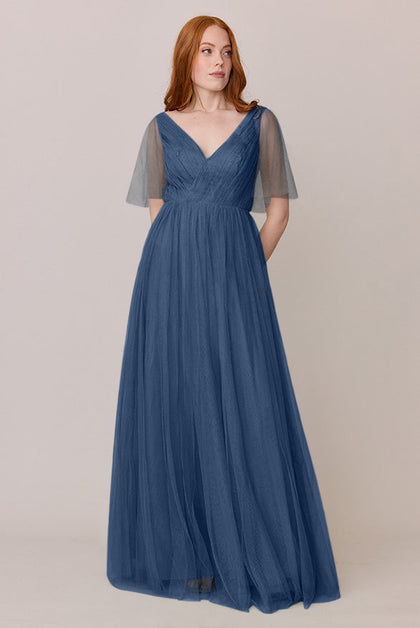 Thea Tulle Dress | Made To Order | Romantic Blue