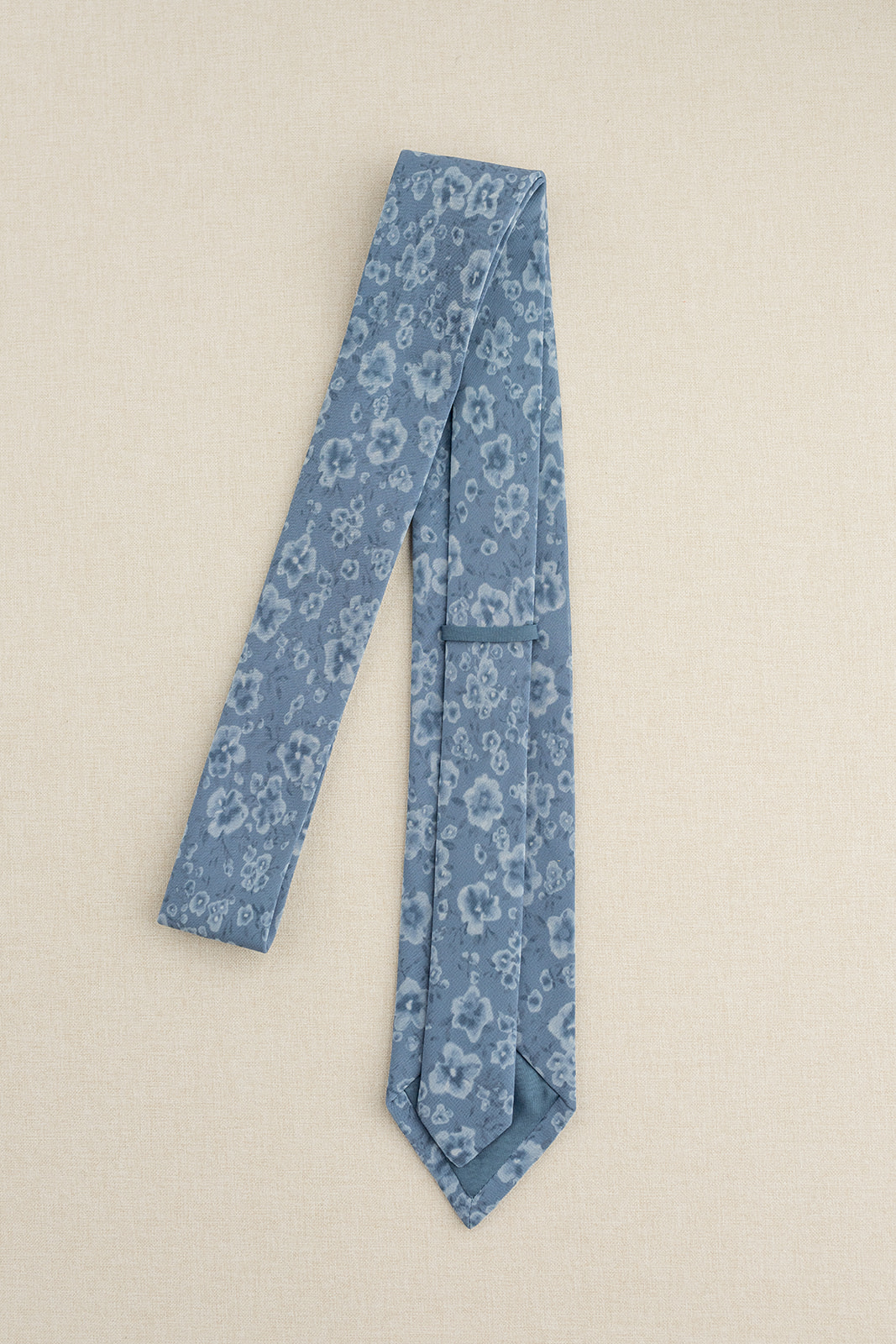 Chiffon Floral Print Tie