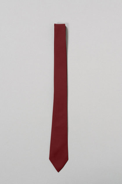 Chiffon Tie | Made To Order | Cabernet