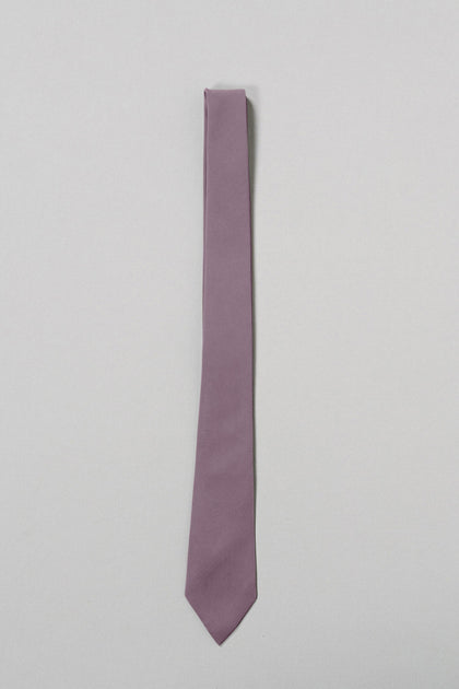 Chiffon Tie | Made To Order | Dusty Purple