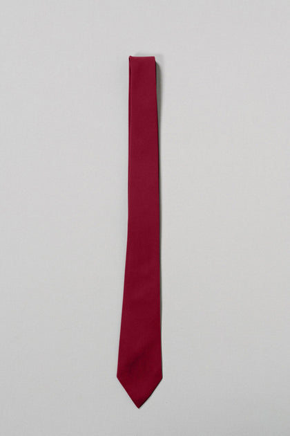Chiffon Tie | Made To Order | Marsala