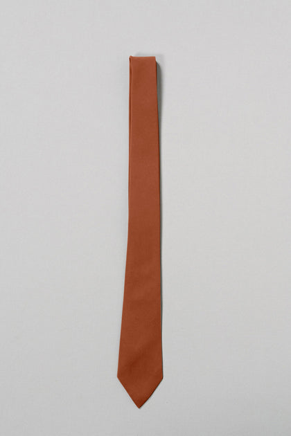 Chiffon Tie | Made To Order | Rust