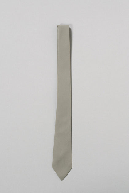 Chiffon Tie | Made To Order | Silver Sage