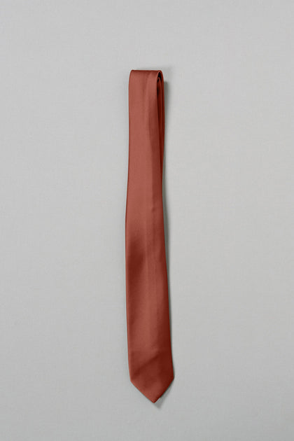 Satin Tie | Cinnamon Rose