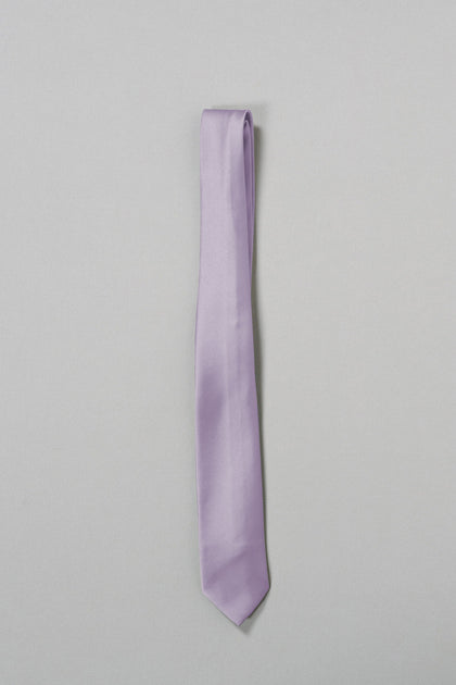 Satin Tie | Made To Order | Light Lavender