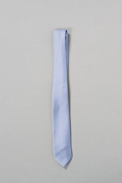 Satin Tie | Made To Order | Periwinkle