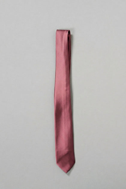 Satin Tie | Made To Order | Raspberry