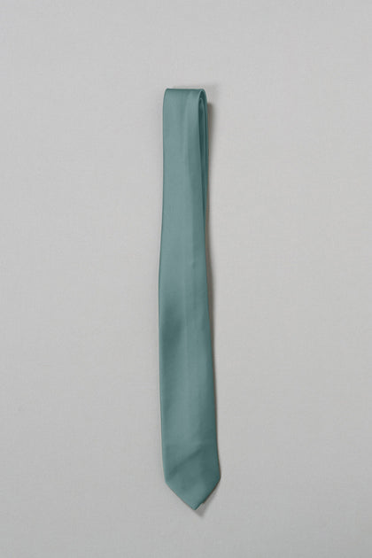 Satin Tie | Made To Order | Rosemary