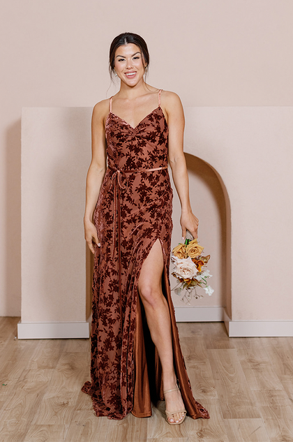 Model: Audra; Size: 4; Color: Terracotta