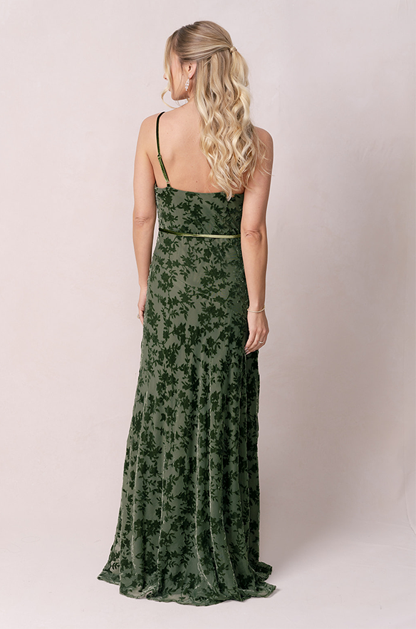 Tilley Floral Burnout Velvet Dress Tilley Floral Burnout Velvet Dress