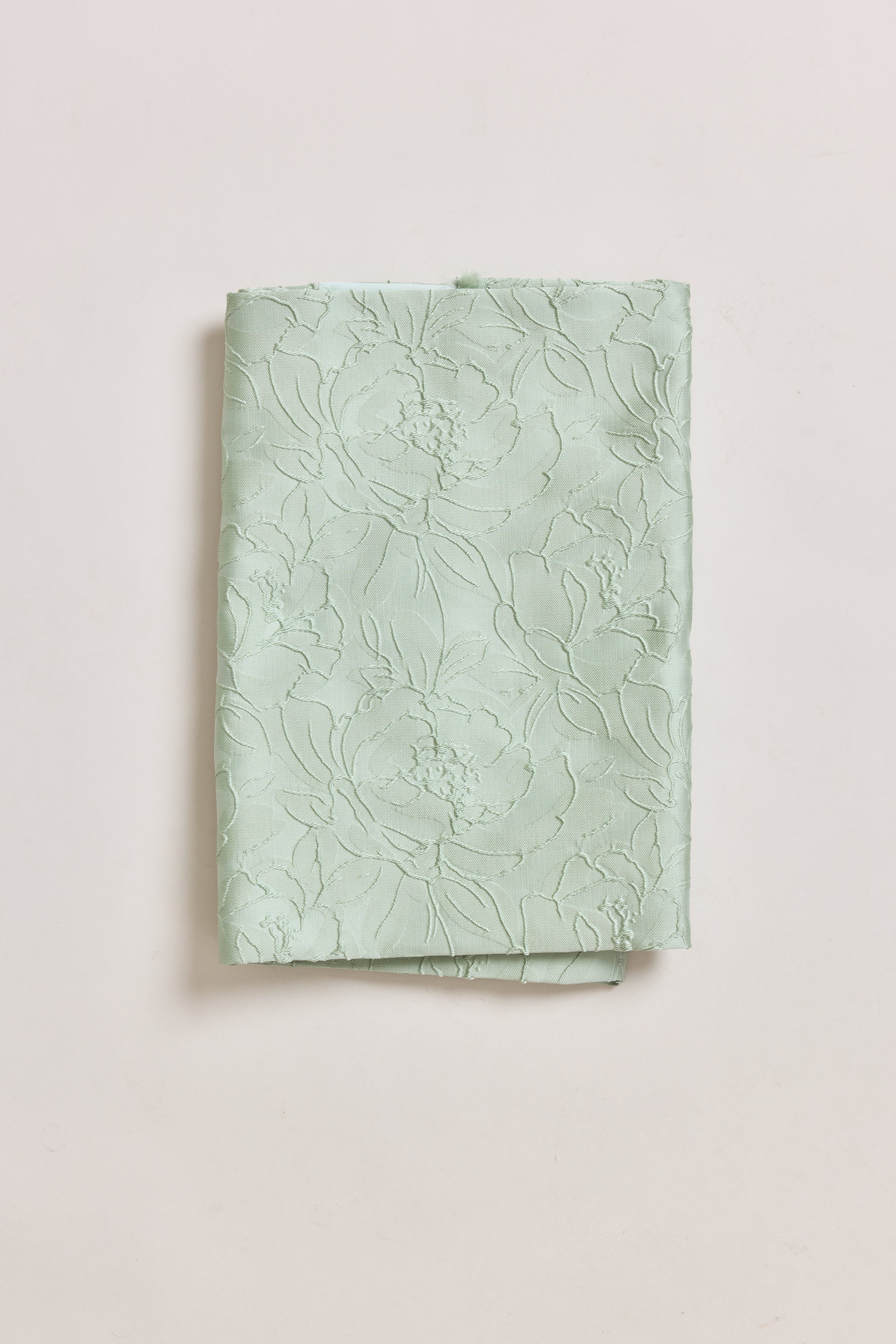 Tonal Jacquard Fabric by the Yard | Sage