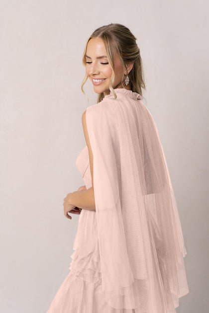 Tulle Cape | Made To Order | Baby Pink
