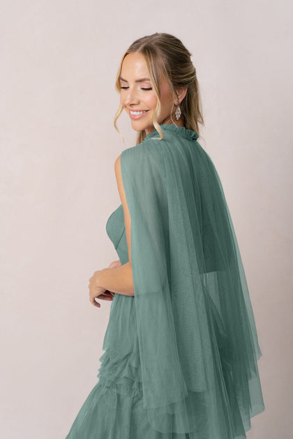 Tulle Cape | Made To Order | Rosemary
