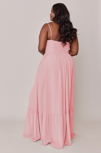 Valentina Chiffon Dress | Made To Order | Blushing Bride