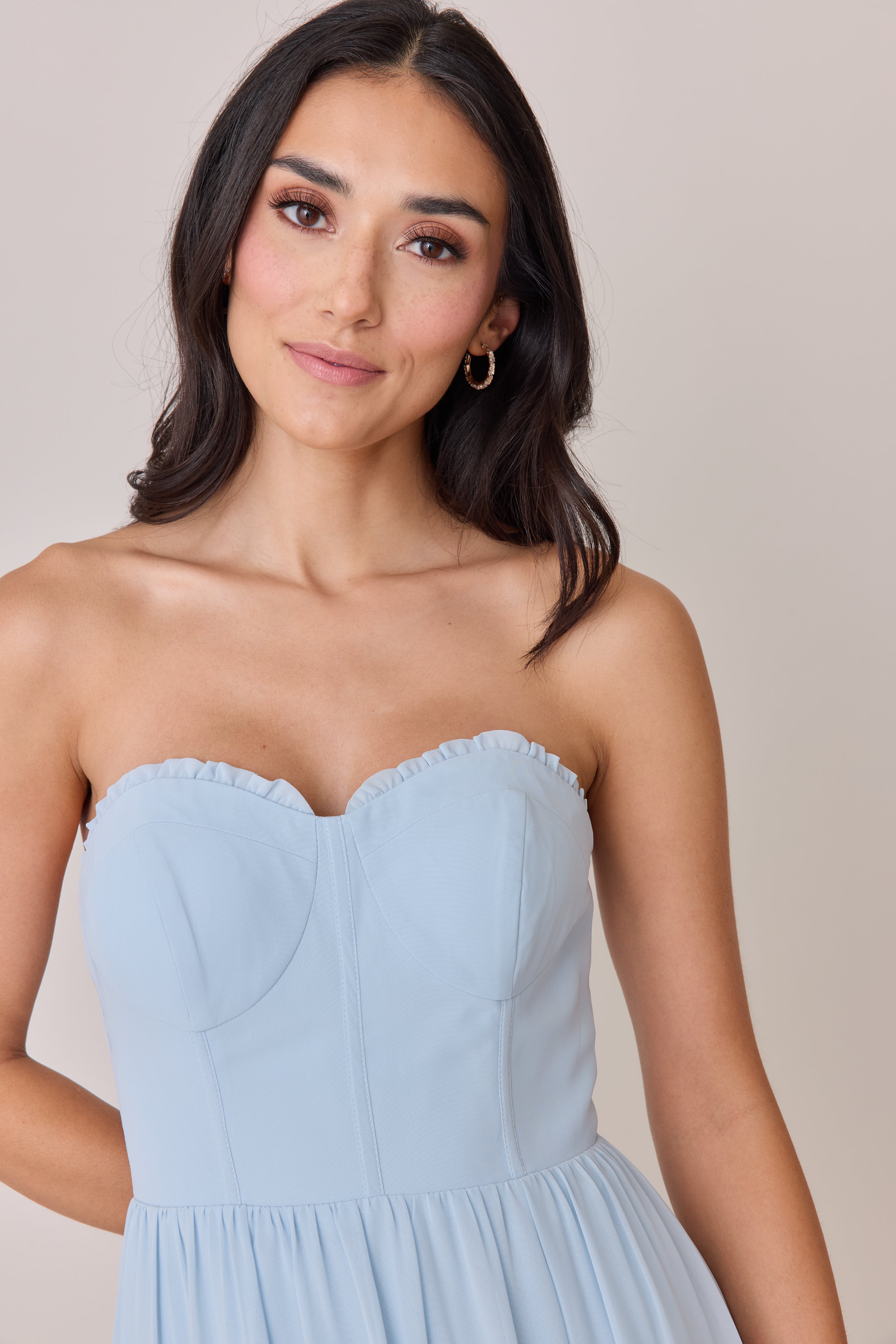 Valentina Chiffon Dress | Made To Order Blushing Bride Valentina Chiffon Dress | Made To Order Blushing Bride