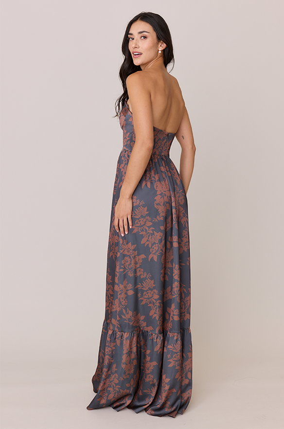 sir cinta open back mini dress in valentina floral print Sir the Label Cinta Open Back Mini Dress Valentina Floral Print Size 2 / AU 10