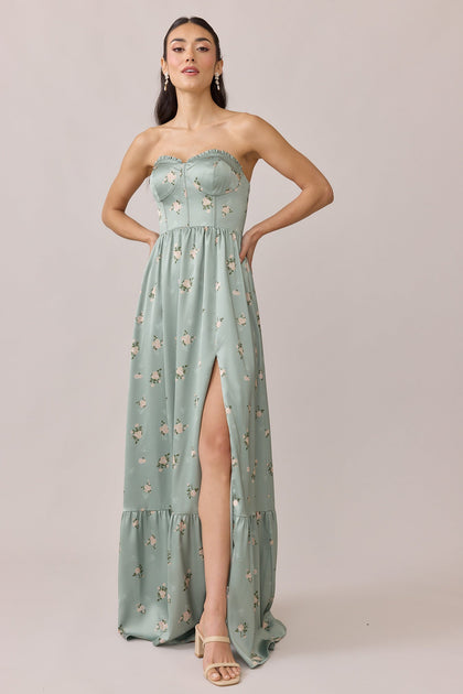 Model: Saije; Size: 4; Color: Sage Petit Rose