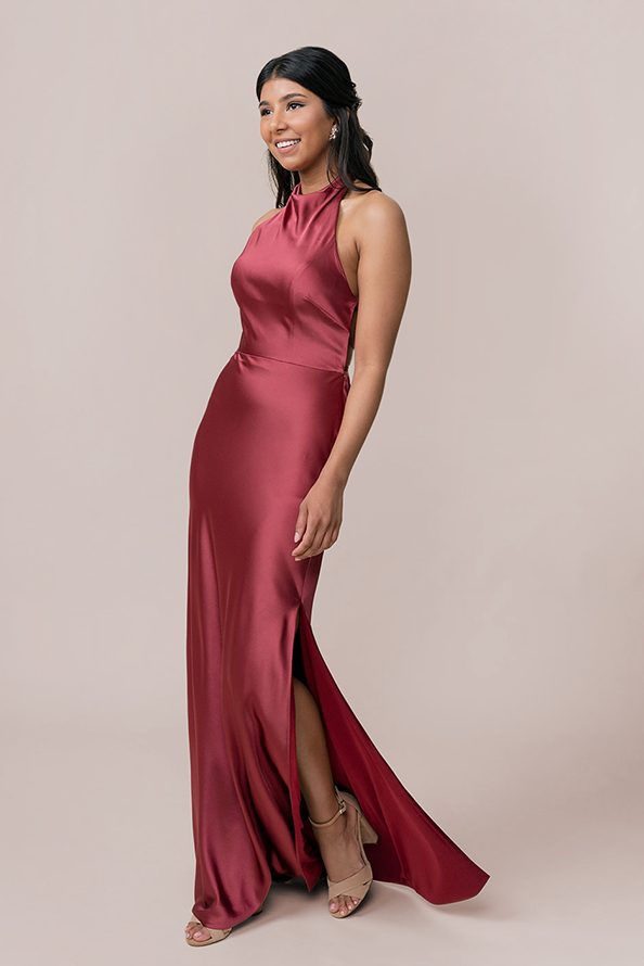 Veronica Satin Dress