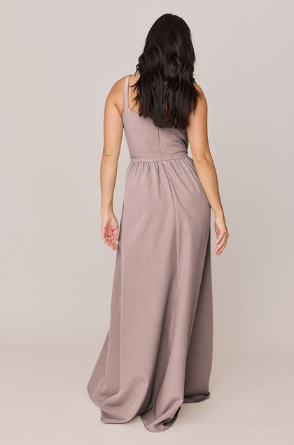 Whitney Crepe Dress | Made To Order | Latte