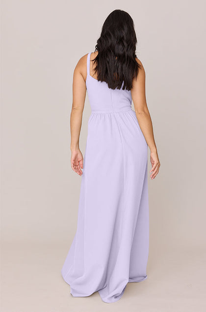 Whitney Crepe Dress | Made To Order | Light Lavender
