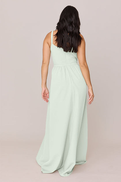 Whitney Crepe Dress | Made To Order | Pistachio