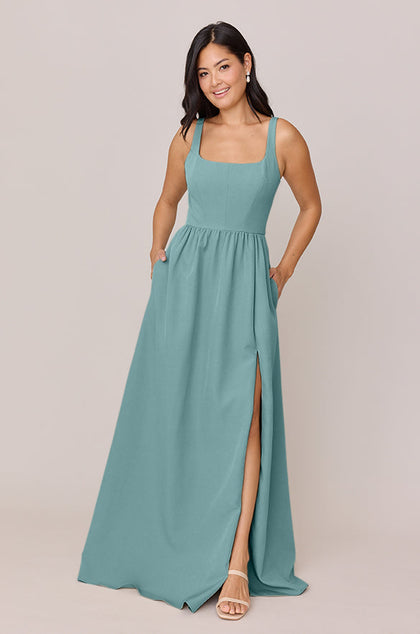 Whitney Crepe Dress | Made To Order | Rosemary