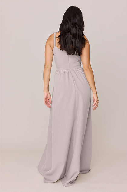 Whitney Crepe Dress | Made To Order | Taupe