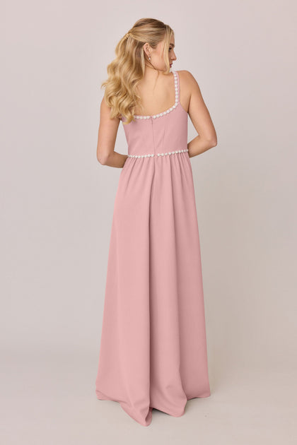 Whitney Luxe Crepe Dress | Made To Order | Blushing Bride