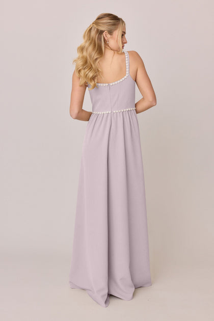 Whitney Luxe Crepe Dress | Made To Order | Lilac