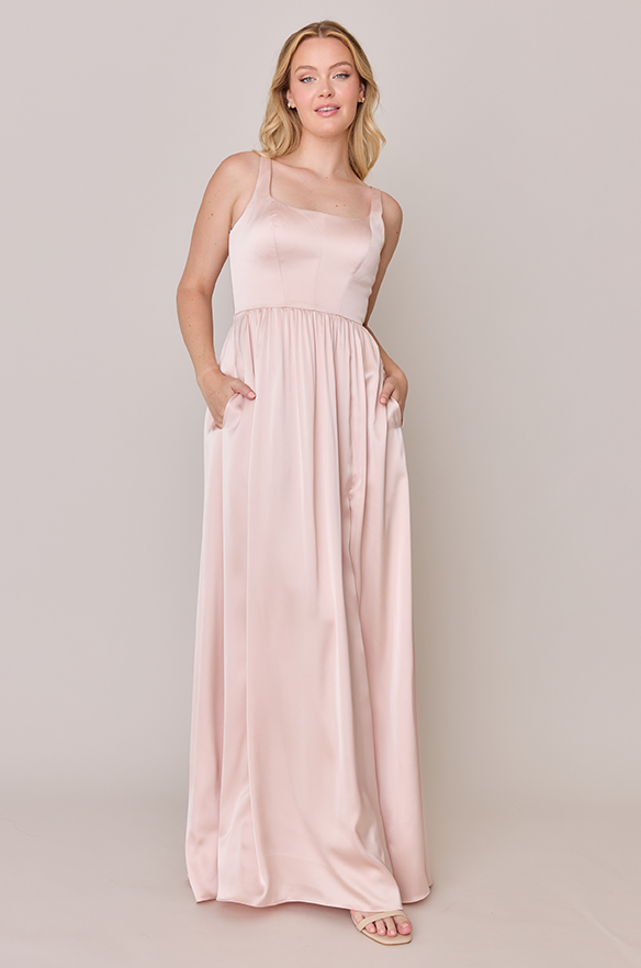 satin revelry dresses Rory Satin Dress