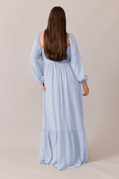 Willa Chiffon Dress | Made To Order | Periwinkle