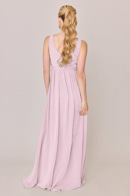 Zoe Chiffon Dress | Made To Order | Baby Pink
