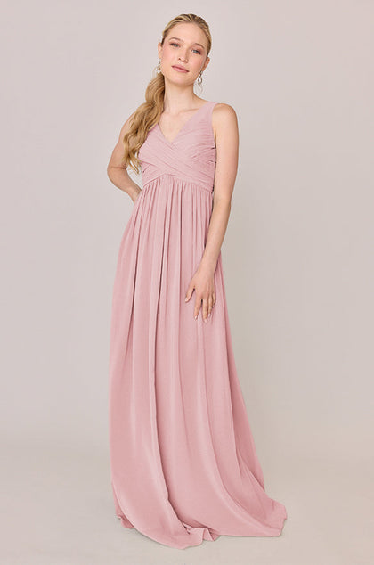 Zoe Chiffon Dress | Made To Order | Blushing Bride
