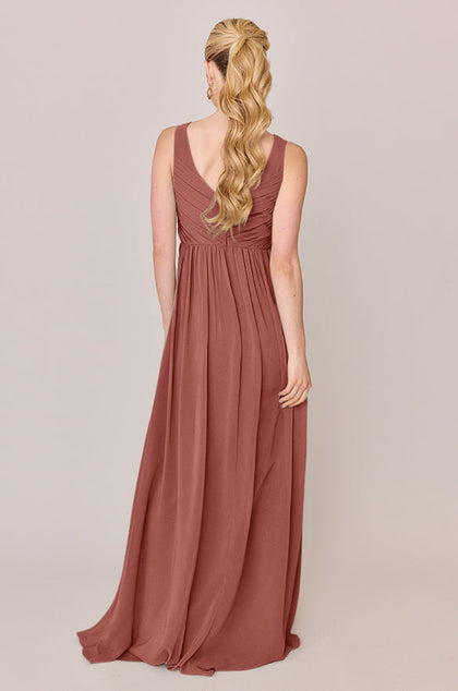 Zoe Chiffon Dress | Made To Order | Cinnamon Rose