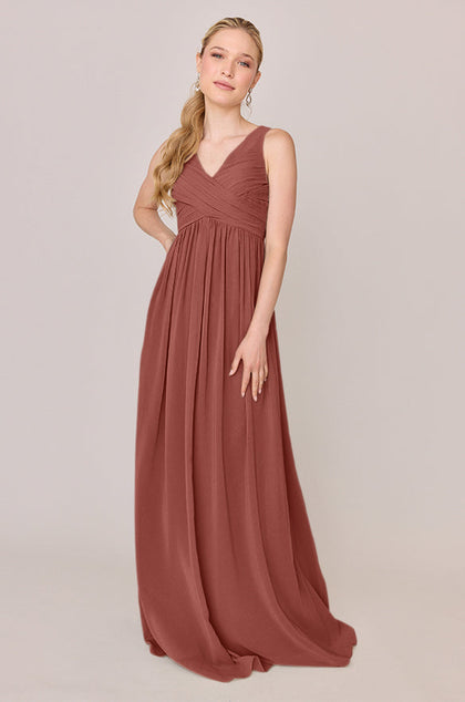 Zoe Chiffon Dress | Made To Order | Cinnamon Rose