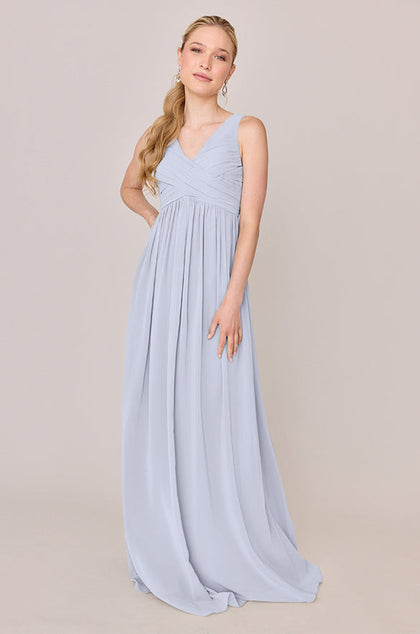 Zoe Chiffon Dress | Made To Order | Periwinkle