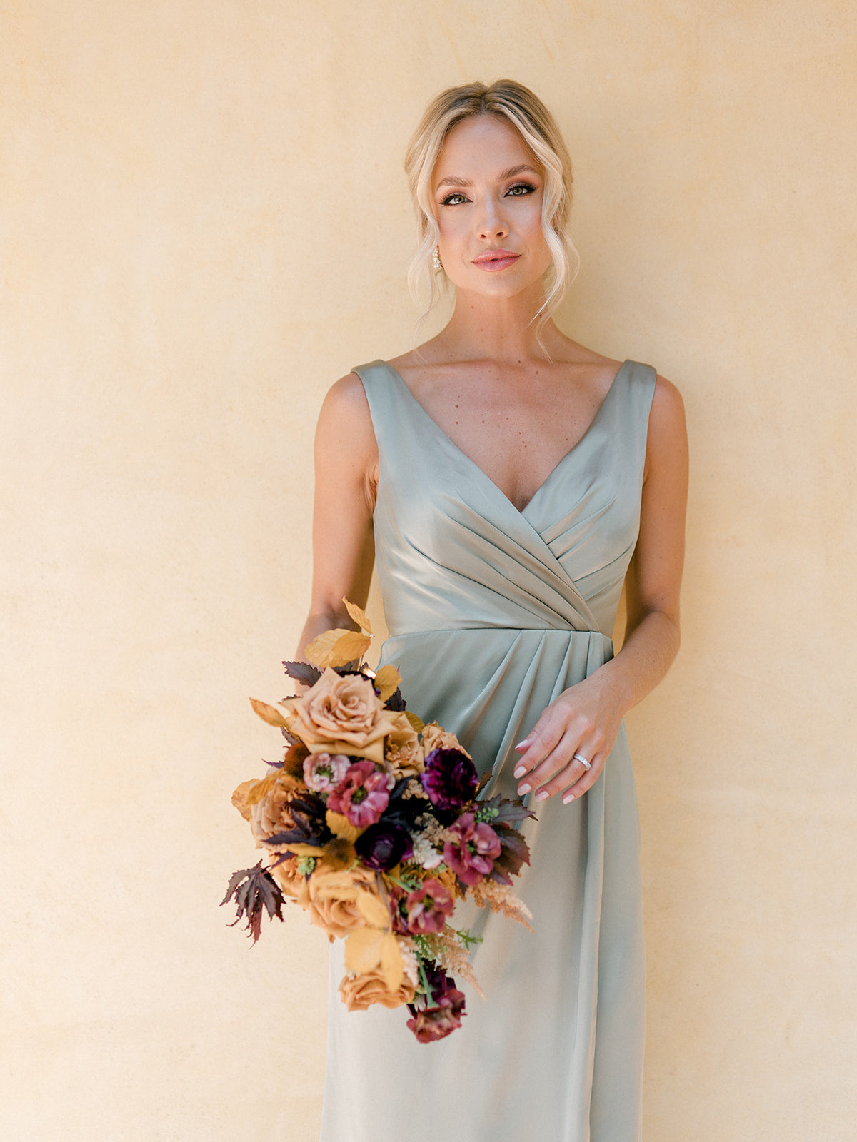 Blair Satin Dress | Made To Order Moss Blair Satin Dress | Made To Order Moss