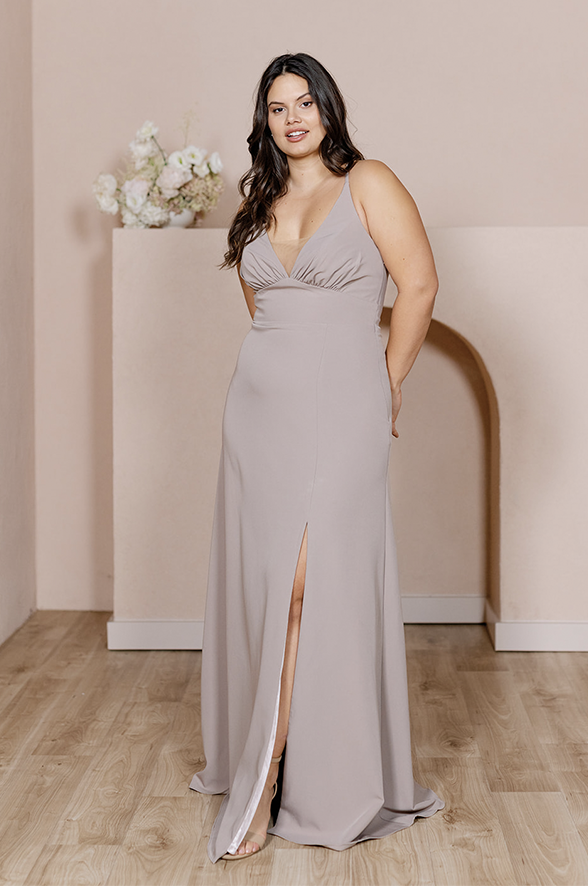 Crepe Bridesmaid Dresses