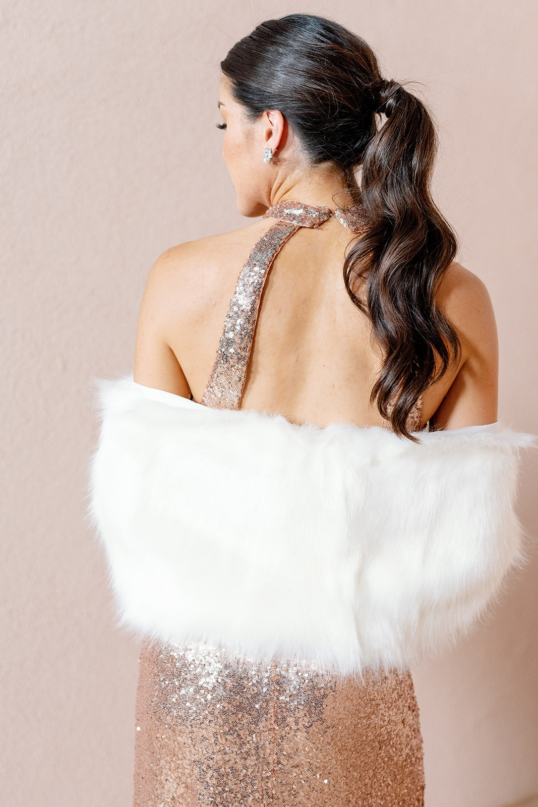 Faux Fur Shrug White | Ready To Ship Faux Fur Shrug White | Ready To Ship
