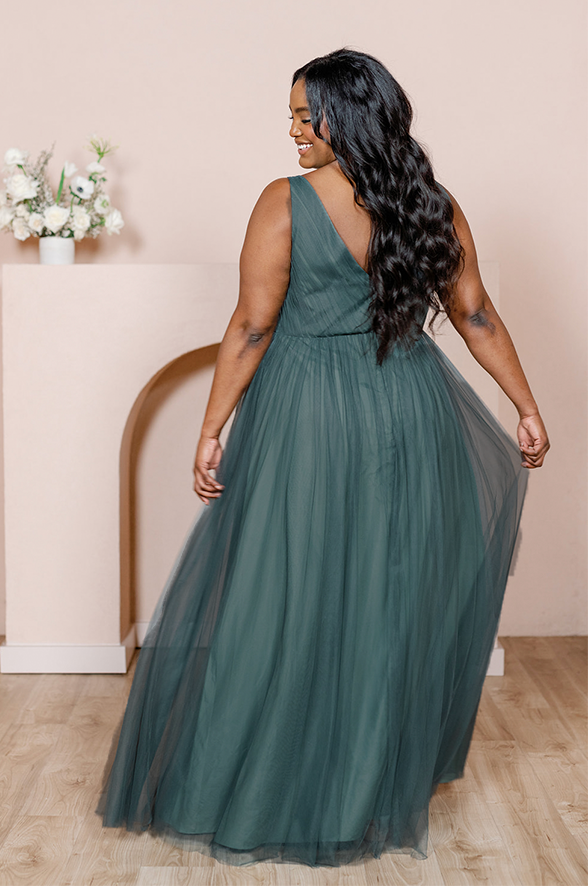 Peony Bridesmaid Dress at Revelry | Skylar Tulle Skirt | Made to Order Peony
