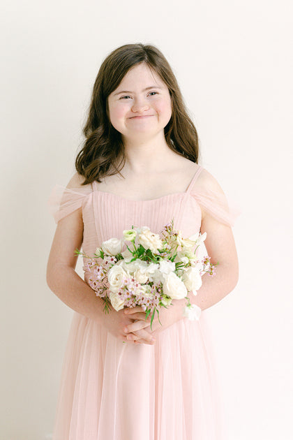 Model: Presley; Size: J10; Color: Peek A Boo Pink 