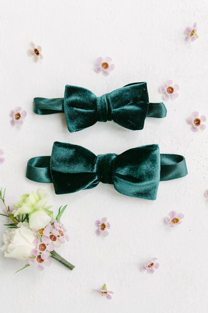 Top: Baby Bowtie; Bottom: Kids Bowtie. Sold Separately.
