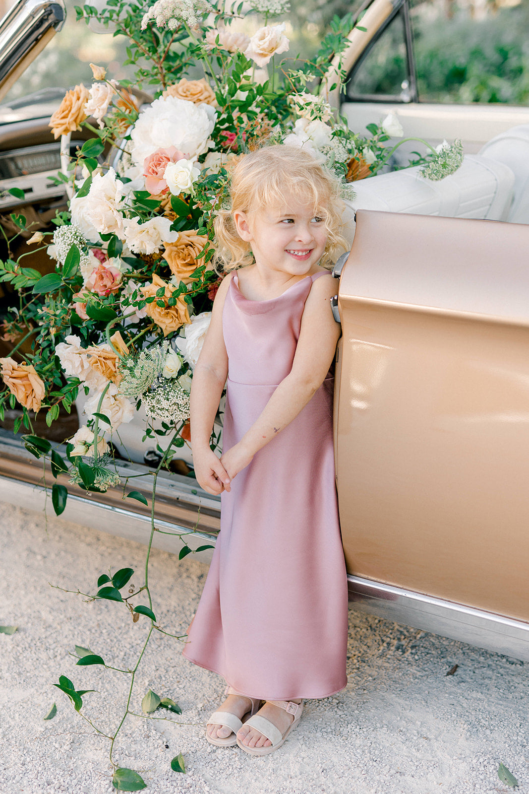 Kids Skye Satin Dress Kids Skye Satin Dress