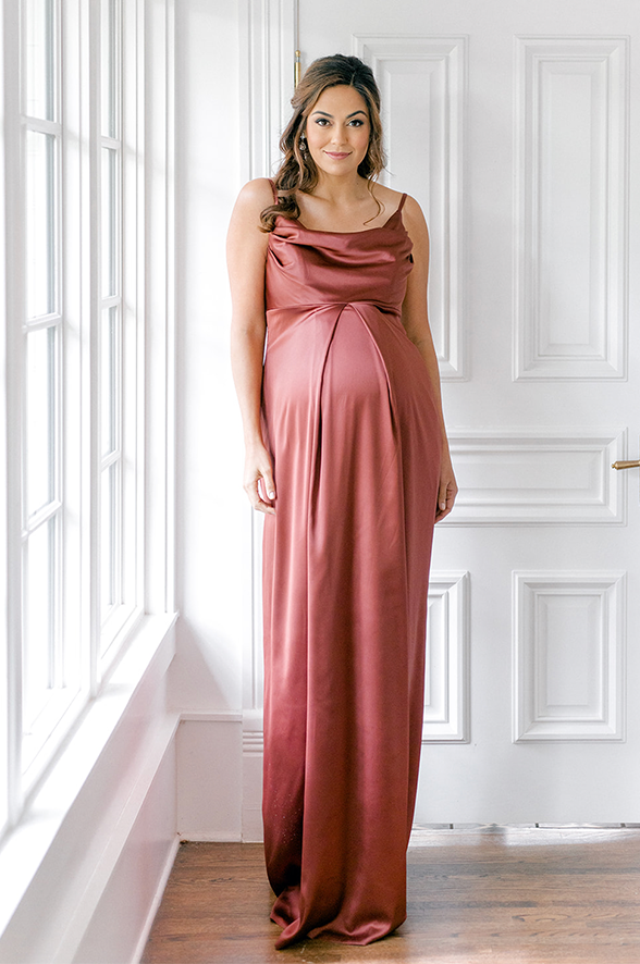 Maternity Wrap Dress -  Canada