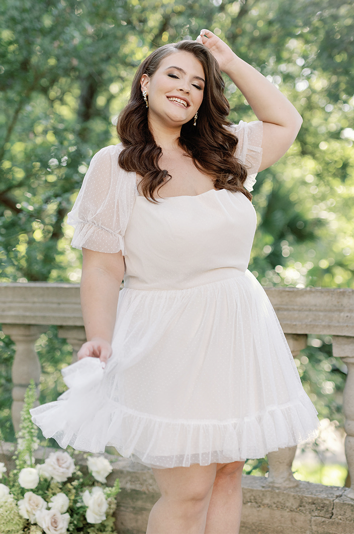 Maeve Dot Tulle Mini Dress | Ready To Ship 4 Maeve Dot Tulle Mini Dress | Ready To Ship 4