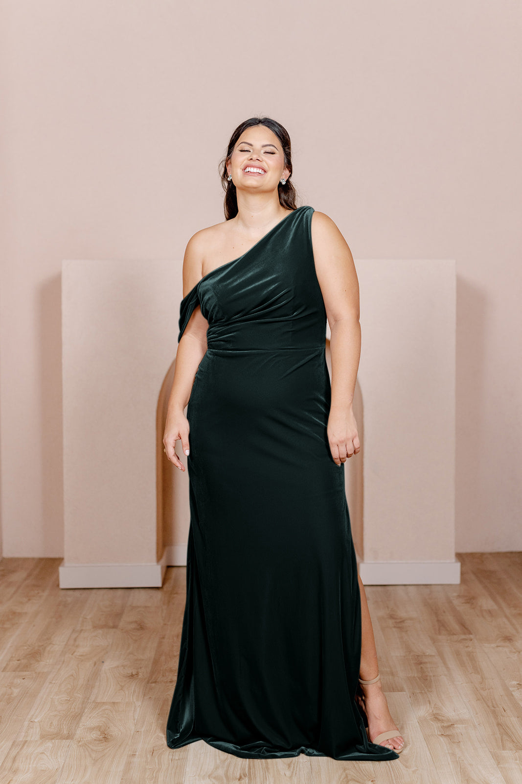 Sample Classic Emerald Moira Convertible Velvet Dress | Ready To Ship 28 Sample Classic Emerald Moira Convertible Velvet Dress | Ready To Ship 28