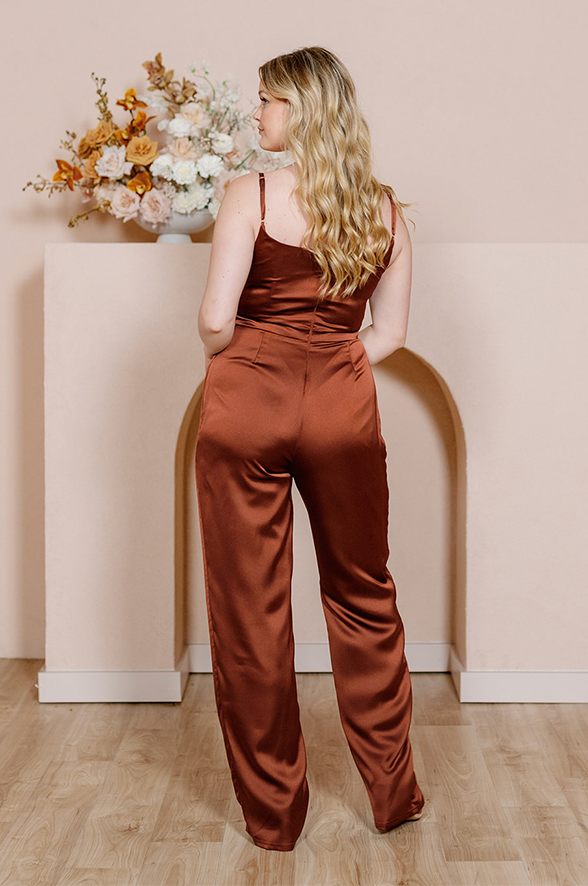Leather Utility Jumpsuit – Pearl And Rubies